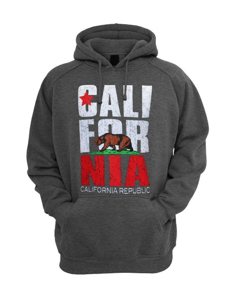 California Republic Design Hooded Sweatshirt