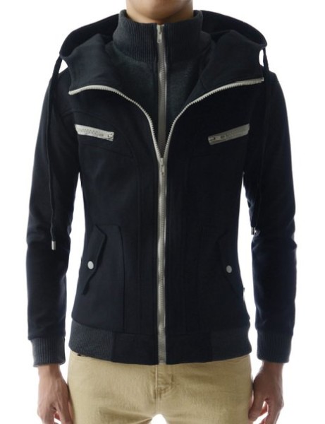TheLees Casual Hoodies Cotton Jacket